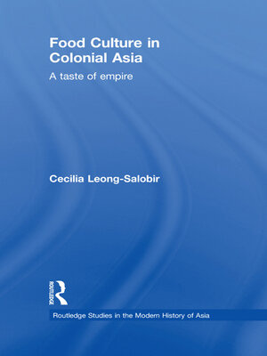cover image of Food Culture in Colonial Asia